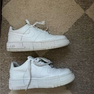 Nike Air Force 1 White Sneakers